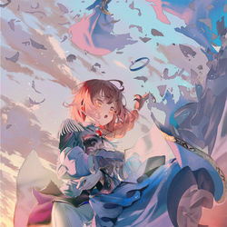 This is a pixiv picture whose title is 人魚姫.