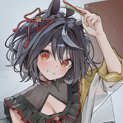 This is a pixiv picture whose title is 水着キタちゃん.