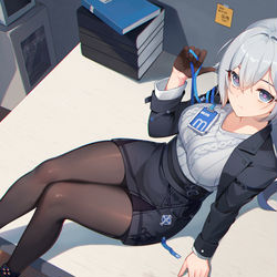 This is a pixiv picture whose title is Bronya.