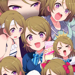 This is a pixiv picture whose title is 小泉花陽ちゃん.