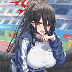 This is a pixiv picture whose title is 体操服ハスミ.