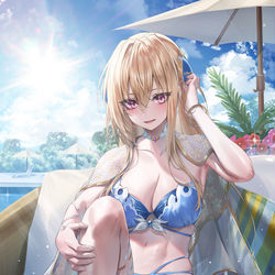 This is a pixiv picture whose title is 白河ユイナ.