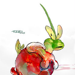 This is a pixiv picture whose title is カミッチュ　Dipplin.
