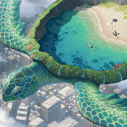 This is a pixiv picture whose title is プライベートビーチ.