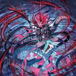 This is a pixiv picture whose title is 【お仕事】『ゴアグラビディア ネルトリンガー・マスクス』.