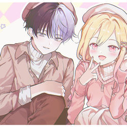 This is a pixiv picture whose title is 私服🌸.