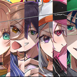 This is a pixiv picture whose title is にじさんじ甲子園2023 オープニング.