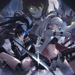 This is a pixiv picture whose title is 黑岩版本美宣.