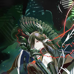 This is a pixiv picture whose title is チウバイアークナイツ 明日方舟.
