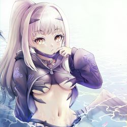 This is a pixiv picture whose title is 水着メリュジーヌ.