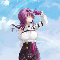 This is a pixiv picture whose title is 卡芙卡.