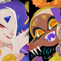 This is a pixiv picture whose title is 富と名声.