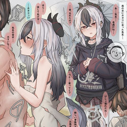 This is a pixiv picture whose title is 雨の日にカヨコに拾われたい.