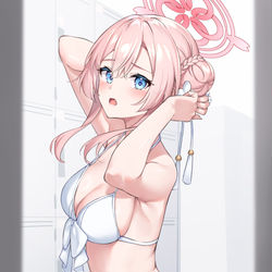 This is a pixiv picture whose title is 入ってきちゃダメですよ！.