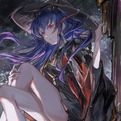 This is a pixiv picture whose title is 万重山.