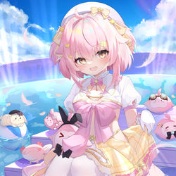This is a pixiv picture whose title is taffy永雏塔菲.