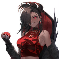 This is a pixiv picture whose title is commission.