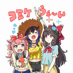 This is a pixiv picture whose title is 今年も真夏の戦場へ.