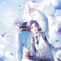 This is a pixiv picture whose title is 玲王生日快乐.