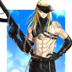 This is a pixiv picture whose title is ポカニキの水着礼装.