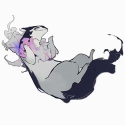 This is a pixiv picture whose title is Trickster.