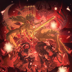 This is a pixiv picture whose title is 𝑻𝒉𝒆 𝑺𝒑𝒂𝒅𝒆 𝑲𝒊𝒏𝒈𝒅𝒐𝒎 𝑹𝒂𝒊𝒅.
