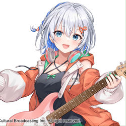 This is a pixiv picture whose title is 🎸.