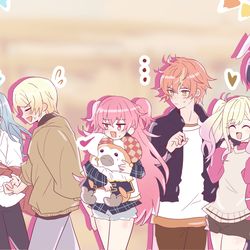 This is a pixiv picture whose title is フェニランデート.
