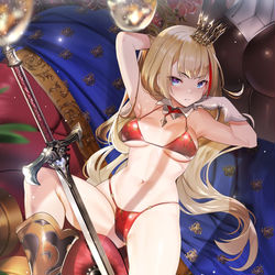 This is a pixiv picture whose title is キング.
