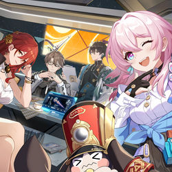 This is a pixiv picture whose title is 列车一家人~.