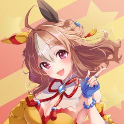 This is a pixiv picture whose title is コパノリッキー.