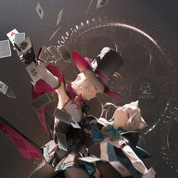 This is a pixiv picture whose title is 融为一体.