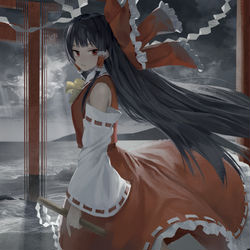 This is a pixiv picture whose title is 幻想譚の境界.