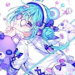 This is a pixiv picture whose title is 🍬.