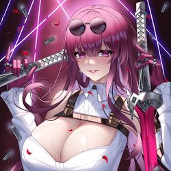 This is a pixiv picture whose title is 卡芙卡呀！.