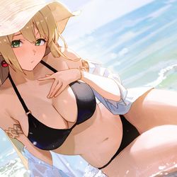 This is a pixiv picture whose title is skebリクエスト作品.