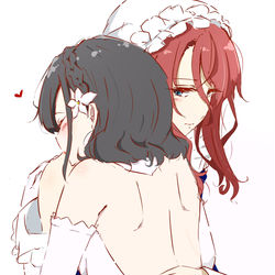 This is a pixiv picture whose title is 食事.