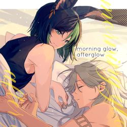 This is a pixiv picture whose title is 頒布終了.