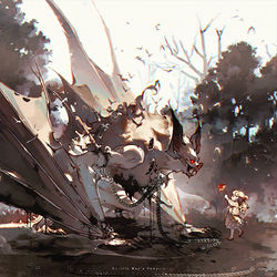 This is a pixiv picture whose title is 本性.