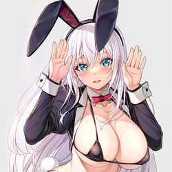 This is a pixiv picture whose title is バニー.