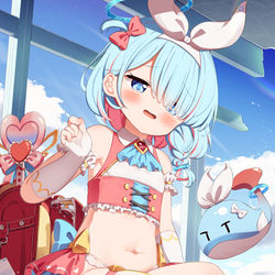 This is a pixiv picture whose title is 魔法少女アロナちゃん！.