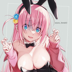 This is a pixiv picture whose title is ぼっち・ざ・ばにー.