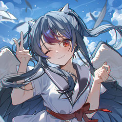 This is a pixiv picture whose title is めいちゃん.