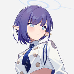 This is a pixiv picture whose title is 葵.
