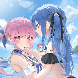 This is a pixiv picture whose title is ちょっと…すいちゃん….