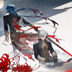 This is a pixiv picture whose title is 应星.