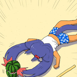 This is a pixiv picture whose title is 新種が発見されたと聞いて.