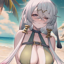 This is a pixiv picture whose title is 【ライザのアトリエ】リラ・ディザイアス.