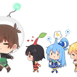 This is a pixiv picture whose title is あなただけについていく〜.