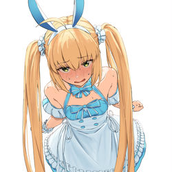 This is a pixiv picture whose title is バニーの呪い.
